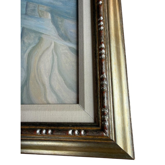 1970s 1970s Framed Artwork Reproduction of "Summer Storm" by Franklin Carmichael (1890 - 1945) For Sale - Image 5 of 12