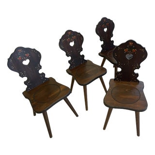Vintage Side Chairs, Set of 4 For Sale