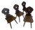 Vintage Side Chairs, Set of 4 For Sale