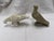 Early 20th Century Antique Cast Stone Bird Statues a Pair For Sale - Image 5 of 8