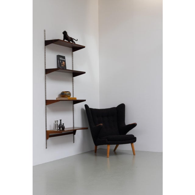 Vintage Danish Rosewood Wall Unit by Kai Kristiansen for FM, 1960s For Sale - Image 11 of 18