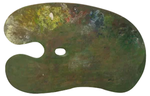 Decorative Artists Pallet, 1960s