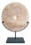 Indonesian Stone Disk on Stand For Sale