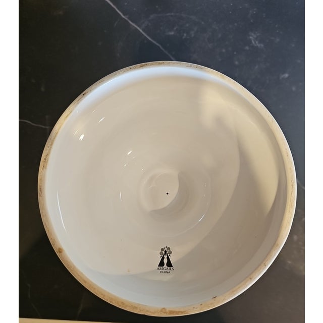 Vintage MCM Abigails China White Ceramic Tulipiere Vase For Sale In Dallas - Image 6 of 7