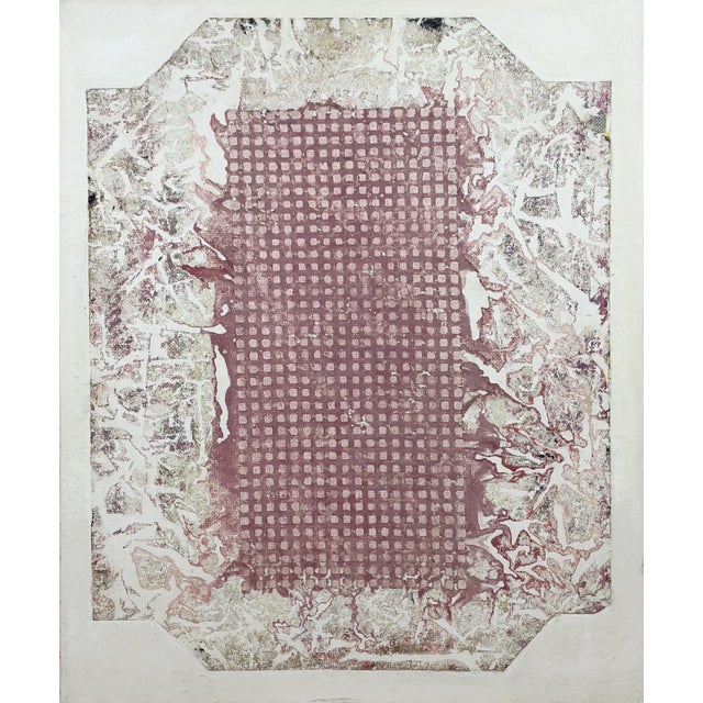 "Wrapper" Contemporary Abstract Painting by Prunella Clough For Sale