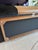 Custom Holly Hunt “Oasis” Cocktail Ottoman in Walnut & Black Hair on Hide Leather For Sale - Image 11 of 11