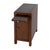 2020s Nora 12 in. W Rectangular Wood 1 Door Narrow End Table with Pull-Out Tray, Walnut For Sale - Image 5 of 11