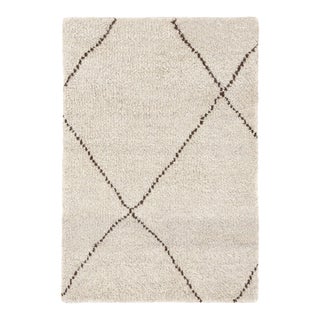 Dash & Albert by Annie Selke Numa Charcoal Hand Knotted Wool Rug, 8' x 10' For Sale