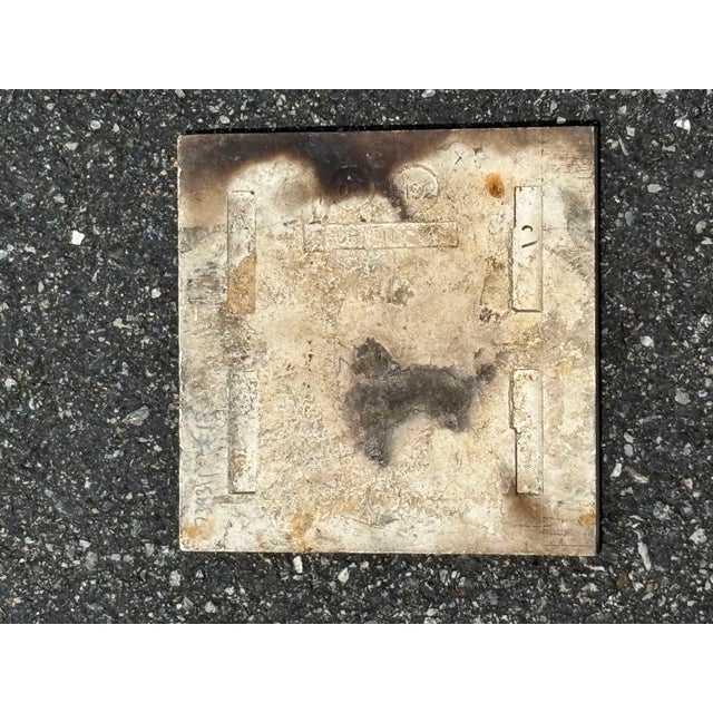 Early 20th Century Pastel Ceramic Tile For Sale - Image 5 of 5