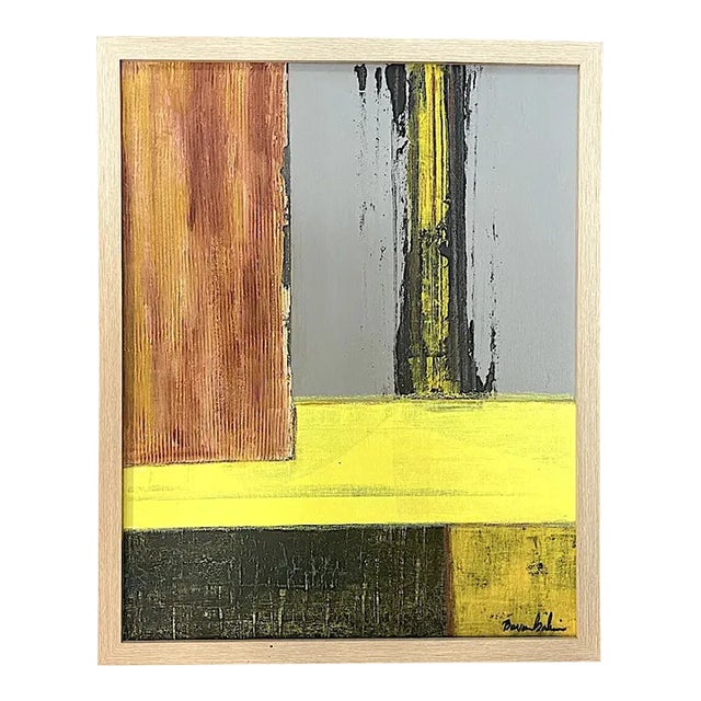 Contemporary Abstract Expressionist Painting by Bryan Boomershine, Framed For Sale