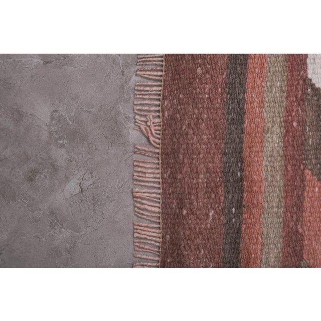 1970s Turkish Oushak Long Kilim Runner Rug - Stair Kilim For Sale - Image 11 of 13