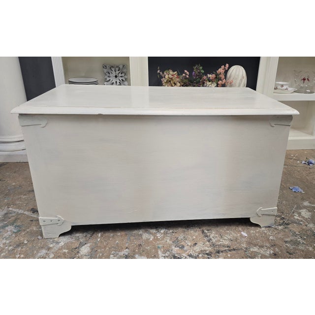 2000 - 2009 Vintage Shabby Chic Apothecary Coffee Table For Sale - Image 5 of 7