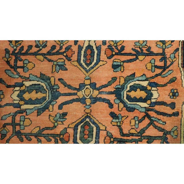 Antique Sarouk Farahan Rug - 8’8” X 11’6” For Sale - Image 10 of 10