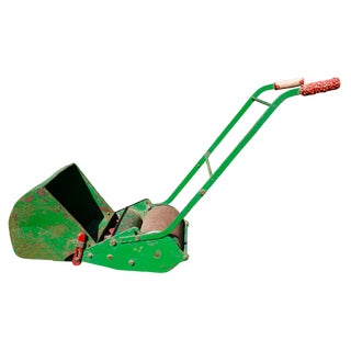 Miniature Toy Garden Lawnmower from Webb, 1950s For Sale