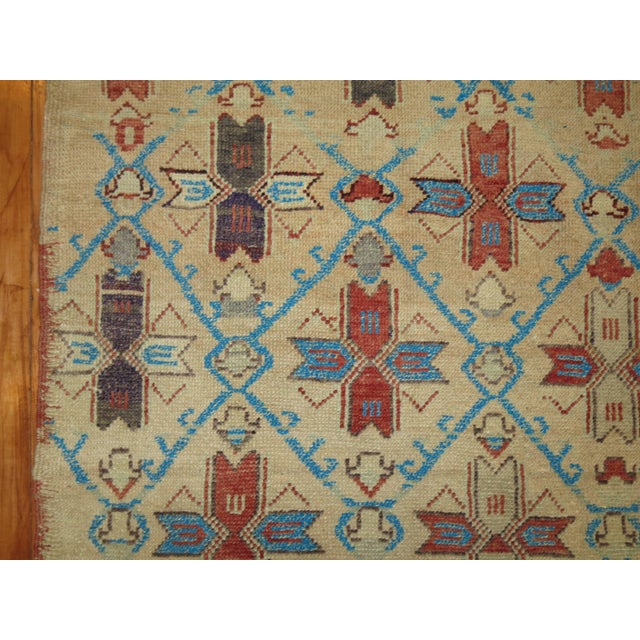 Early 21st Century Quirky Vintage Turkish Rug For Sale - Image 5 of 6