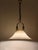 Mid-Century Modern White and Gilt Pendant Lamp with Pull Mechanism, 1970s For Sale - Image 14 of 18