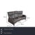 Bring home a true marvel of technology and comfort with the Himolla trapezoidal sofa for your home theater or living room....