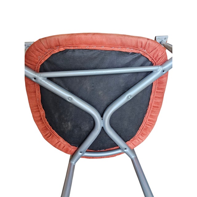 1980s Attributed to Post Modern Italian Pair of "Stiletto" Chairs For Sale - Image 11 of 11