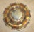 Brutalist Mixed Metal Sunburst Convex Wall Art Mirror For Sale In Palm Springs - Image 6 of 11