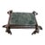 Vintage Figural Caryatid Marble Top Display Pedestal Stand For Sale