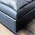 2000 - 2009 Leather Ottoman With Pillow Top For Sale - Image 5 of 6
