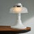 Hungarian applied arts table lamp from the 1970s. An interesting feature of the lamp is that the lampshade is made of a...