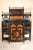 Traditional Aesthetic Movement Black Lacquer and Painted Cabinet For Sale - Image 3 of 15