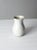 White Vintage White Studio Pottery Vase For Sale - Image 8 of 10