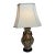Tuscany Table Lamp Fruit & Vine Ceramic Urn — Italian Villa Mediterranean Vineyard Decor For Sale