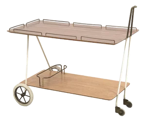 Vintage German Trolley in Brass