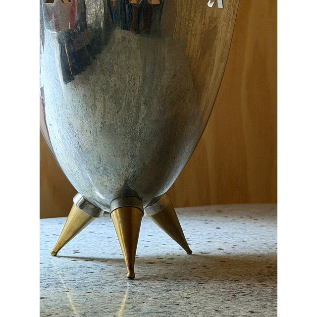 Copper Vintage Ice Bucket & Bowl Set by Alessi Girotondo, 1989, Set of 2 For Sale - Image 8 of 17