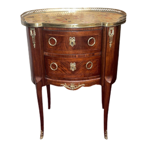 Late 19th Century French Ormolu Mounted and Marble Bedside Commode