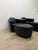 Enzo Luca Art Deco Revival Leather Lounge Chairs and Footrests, 1990s - A Pair For Sale - Image 16 of 18