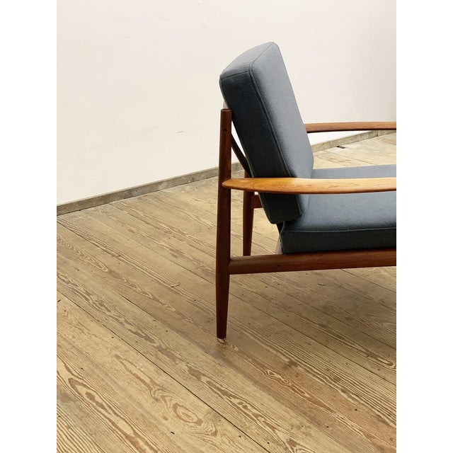 Mid-Century Danish Modern Armchair by Grete Jalk for France & Søn, 1960s For Sale - Image 9 of 14