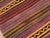 Vintage Striped Turkish Kilim Rug, 115" X 64" For Sale In Raleigh - Image 6 of 11
