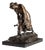 Antique Bronze Sculpture of Mother with Child, 20th Century For Sale