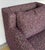 Textile Revelation Modern Tweedy Bird Purple Finch Unwind Swivel Chairs Pair For Sale - Image 7 of 8