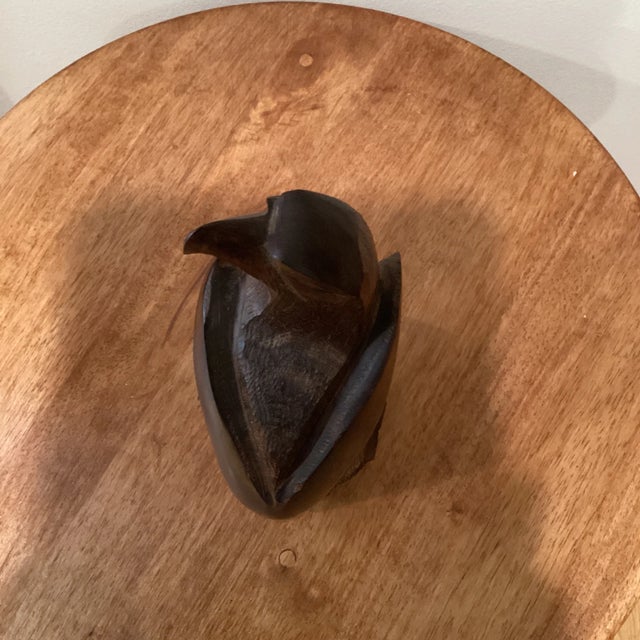 Mid 20th Century Wooden Carved American Eagle Mahogany For Sale In Chicago - Image 6 of 11