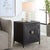 Black Geometric Cabinet For Sale - Image 4 of 9