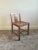 Vintage Limed Oak Side Chair with Cane Seat, 1920s For Sale - Image 4 of 10