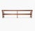 Wood 19th Century French Oak Open Arm Bench For Sale - Image 7 of 9