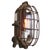 Rust cast iron Sconce, wall lamp with clear glass Suitable for in and outdoor. Good condition for outside use. E27 / E26...