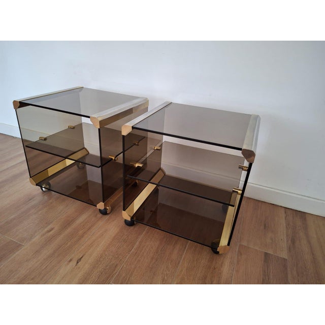 Italian Coffee Tables, 1970s, Set of 2 For Sale - Image 12 of 18