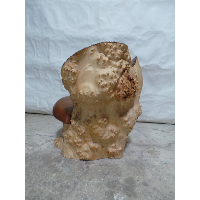 Burl Chair For Sale - Image 9 of 9