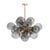 Regina Andrew Shine Globe Chandelier, Natural Brass with Smoke Glass For Sale - Image 4 of 9