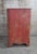 Wood Rustic Adirondack Red Cupboard For Sale - Image 7 of 11