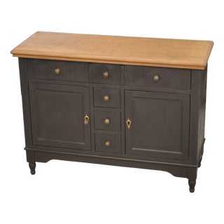 Small Cherrywood Sideboard, 1960s For Sale