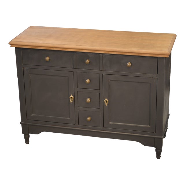 Small Cherrywood Sideboard, 1960s For Sale
