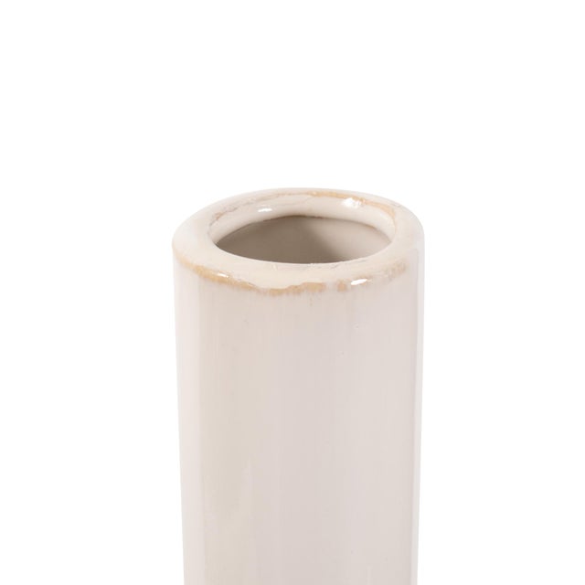 Transitional Blue Ridge Vase Large For Sale - Image 3 of 10