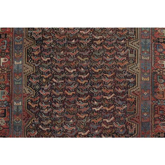 1900 - 1909 Antique Khamseh Qashqai Wool Rug by Rug & Kilim,1890–1909 For Sale - Image 5 of 9